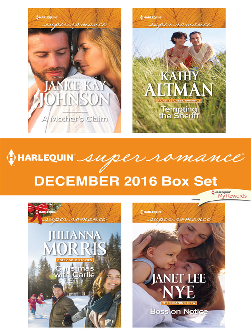 Title details for Harlequin Superromance December 2016 Box Set by Janice Kay Johnson - Wait list